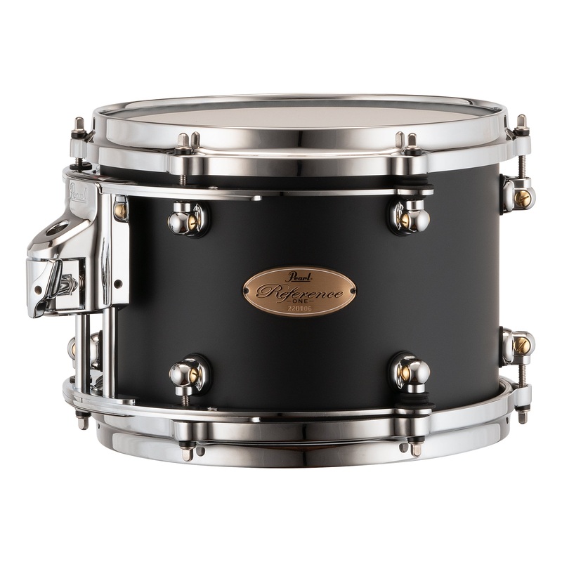 Pearl Reference One 10"x7" Tom - R2 Air Tom Suspension System w/GyroLock-L Bracket  MATTE BLACK RF1P1007TL/C119