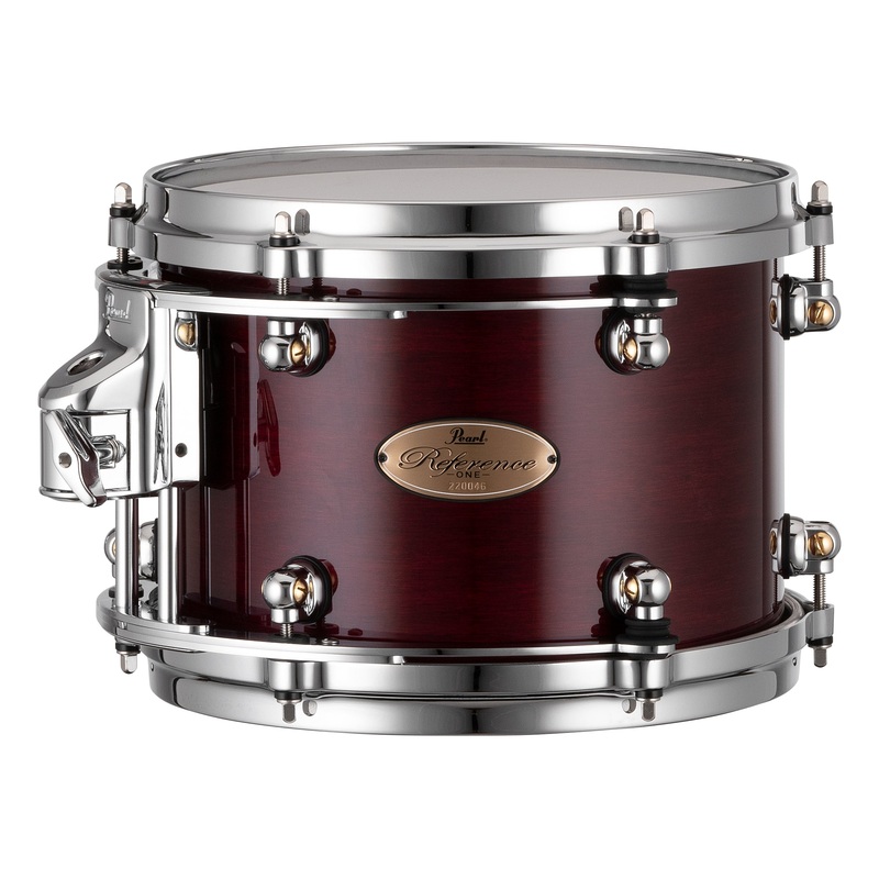 Pearl Reference One 10"x7" Tom - R2 Air Tom Suspension System w/GyroLock-L Bracket WINE RED LACQUER RF1P1007TL/C100