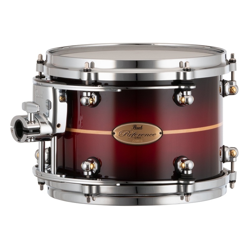Pearl Reference One 10"x7" Tom - R2 Air Tom Suspension System w/Standard Bracket NATURAL BANDED REDBURST RF1C1007TS/C836