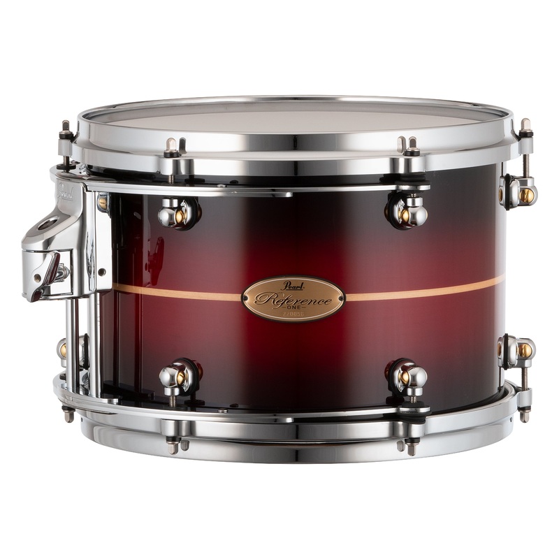 Pearl Reference One 12"x8" Tom - R2 Air Tom Suspension System w/GyroLock-L Bracket NATURAL BANDED REDBURST RF1C1208TL/C836