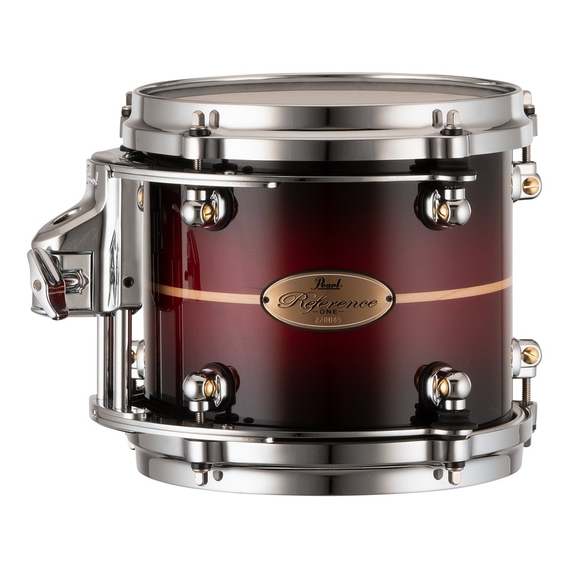 Pearl Reference One 8"x7" Tom - R2 Air Tom Suspension System w/GyroLock-L Bracket NATURAL BANDED REDBURST RF1C0807TL/C836