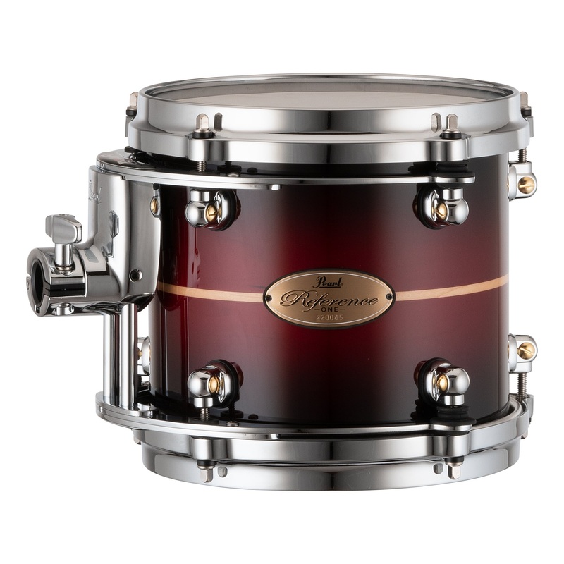 Pearl Reference One 8"x7" Tom - R2 Air Tom Suspension System w/Standard Bracket NATURAL BANDED REDBURST RF1C0807TS/C836