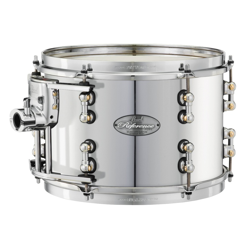 Pearl Music City Custom 10"x10" Reference Pure Series Tom MIRROR CHROME RFP1010T/C426