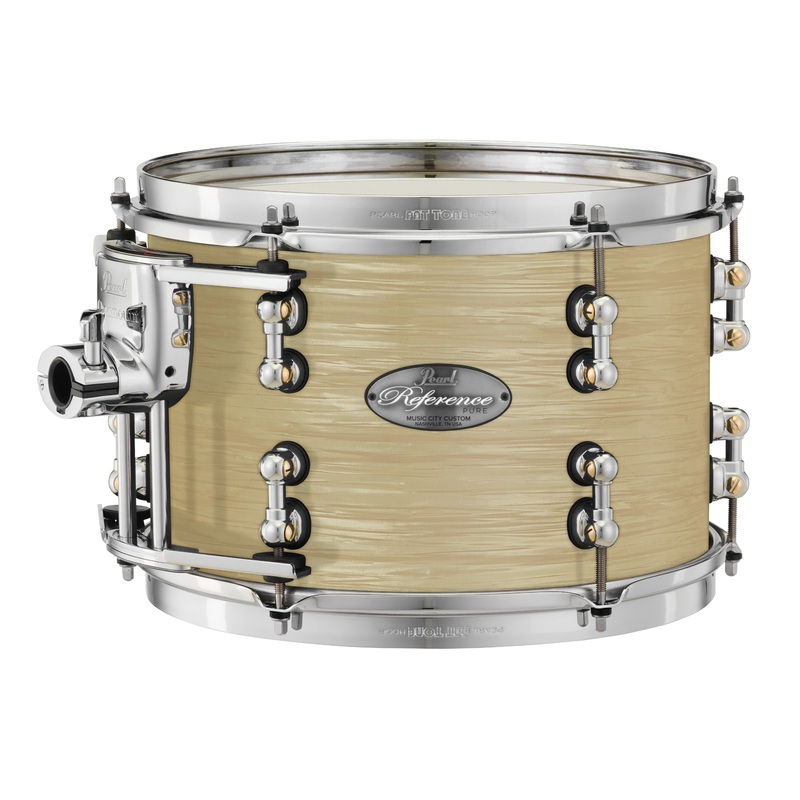 Pearl Music City Custom 10"x10" Reference Pure Series Tom PLATINUM GOLD OYSTER RFP1010T/C453
