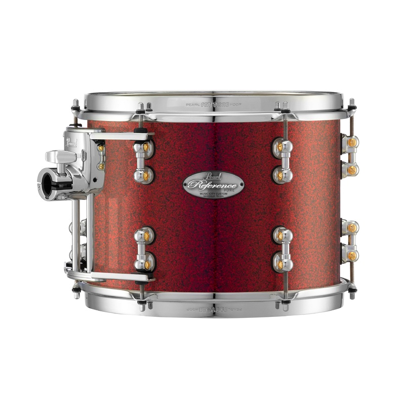 Pearl Music City Custom 10"x10" Reference Pure Series Tom RED GLASS RFP1010T/C407