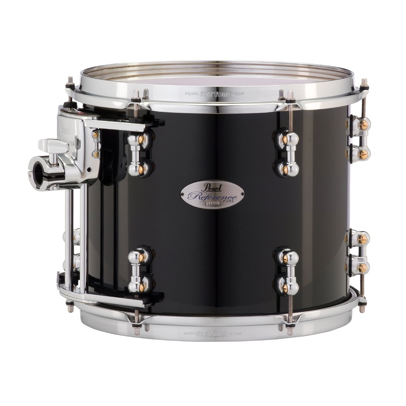 Pearl Reference Pure Series 12"x10" Tom PIANO BLACK RFP1210T/C103
