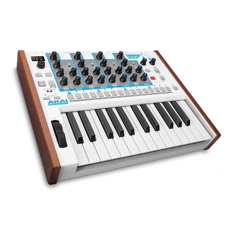 Akai Timbre Wolf Analog 4-voice Polyphonic Synthesizer - Open Box