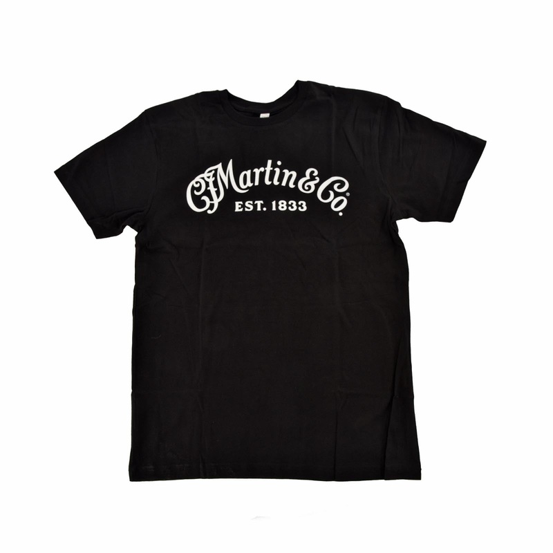 Martin Logo Black Shirt, Various Sizes