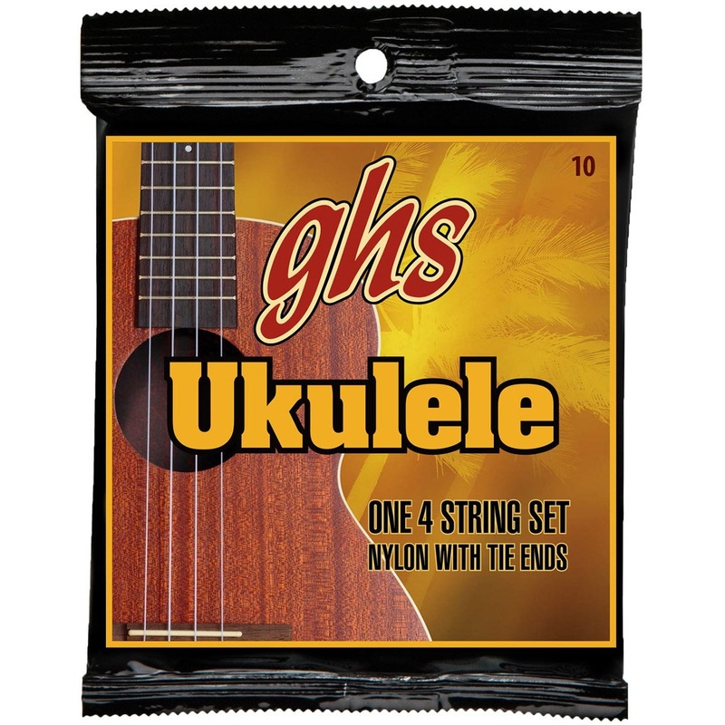 GHS 10 Clear Nylon Soprano/Concert Ukulele Strings