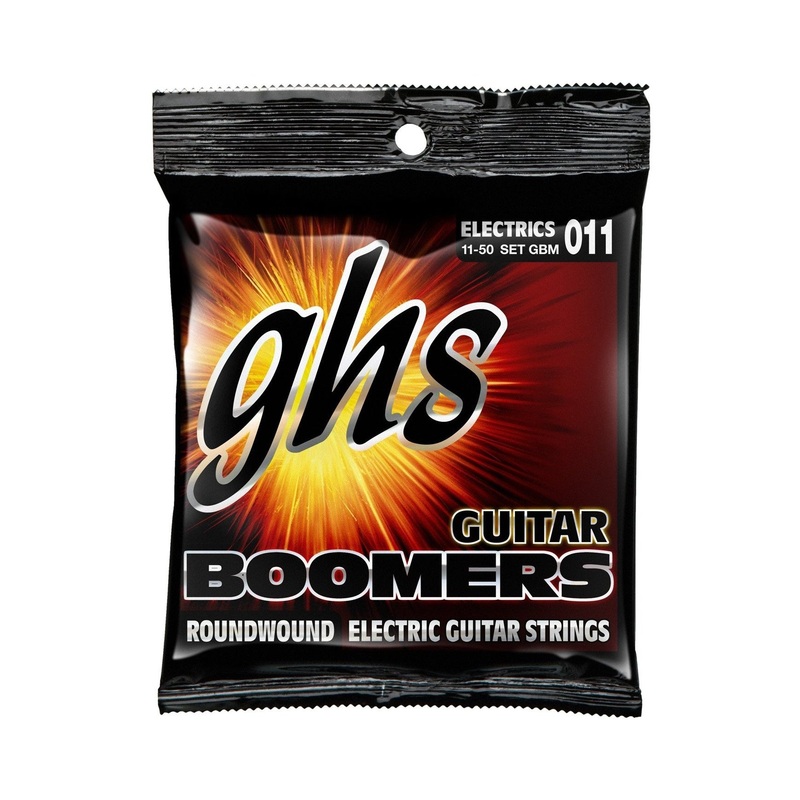 GHS GBM Boomers Nickel-Plated Steel Medium Gauge Electric Guitar Strings