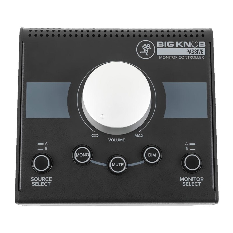 Mackie Big knob Passive Tabletop Studio Monitor Controller - Open Box