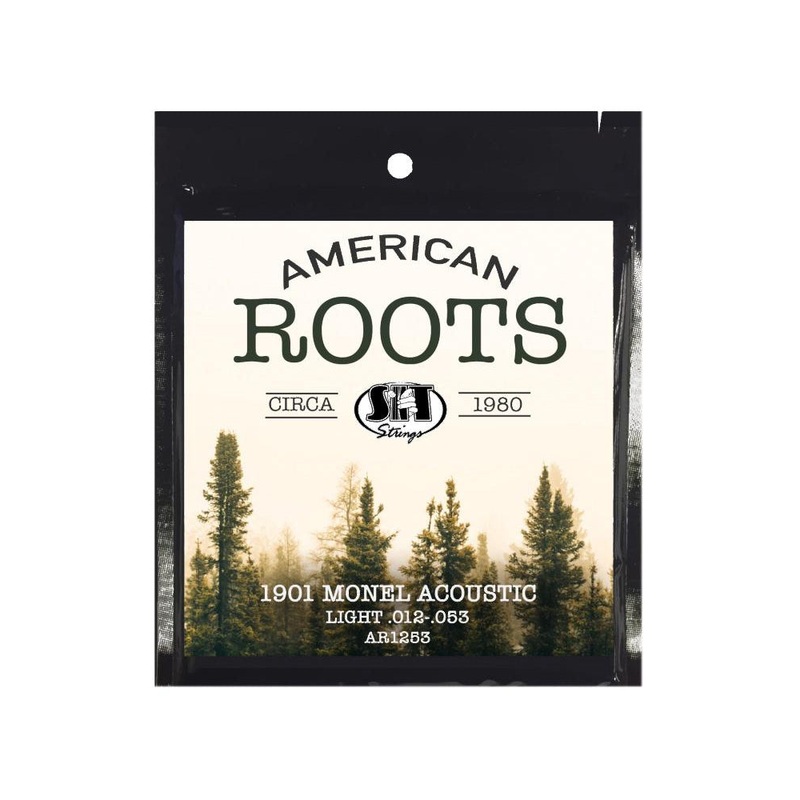 SIT AR1253 American Roots Monel Acoustic Guitar Set, Light Gauge