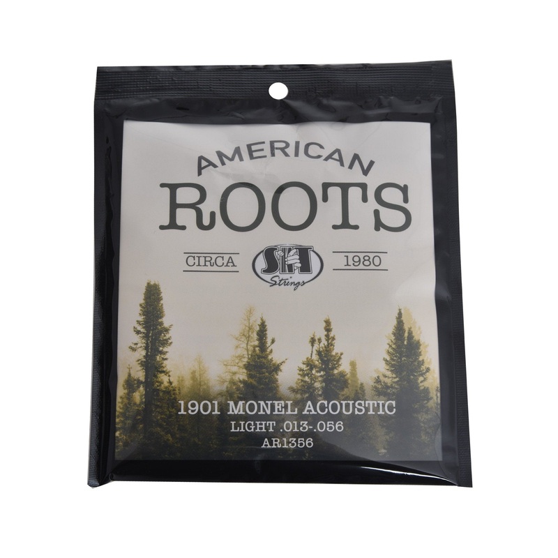 SIT AR1356 American Roots Monel Acoustic Guitar Set, Medium Gauge