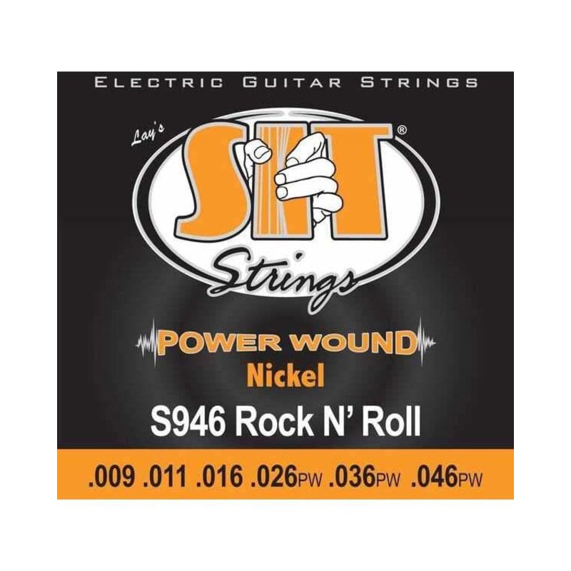 SIT S946 Power Wound Electric Guitar Set, Light Gauge