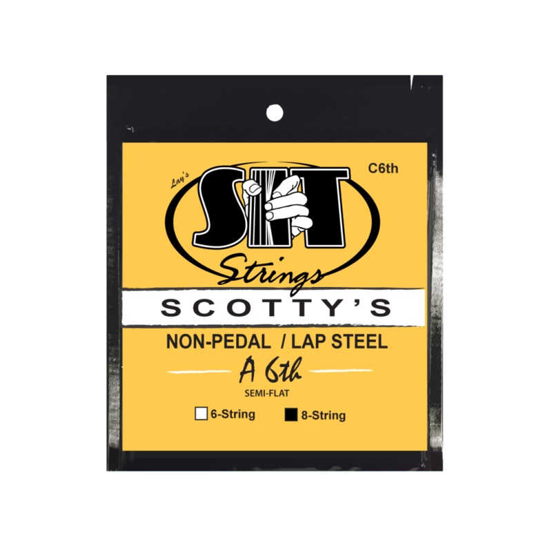 SIT Scotty's Lap Steel A6TH Semi-Flat 8-String Set