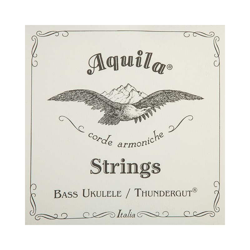 AQUILA 68U 4-STRING BASS UKULELE STRING SET, THUNDERGUT