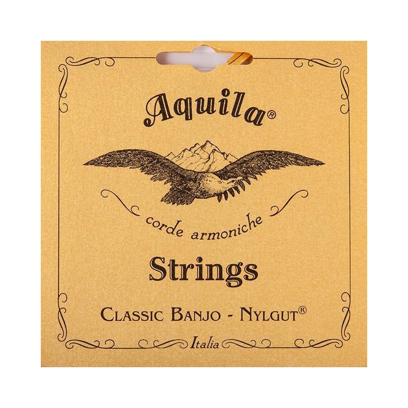 AQUILA 6B 5-STRING BANJO STRING SET, LIGHT TENSION, NYLGUT