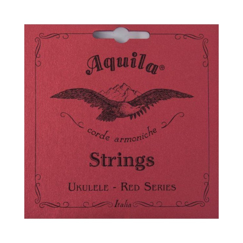 Aquila 85U Concert Ukulele String Set, Red Series, Regular Tuning