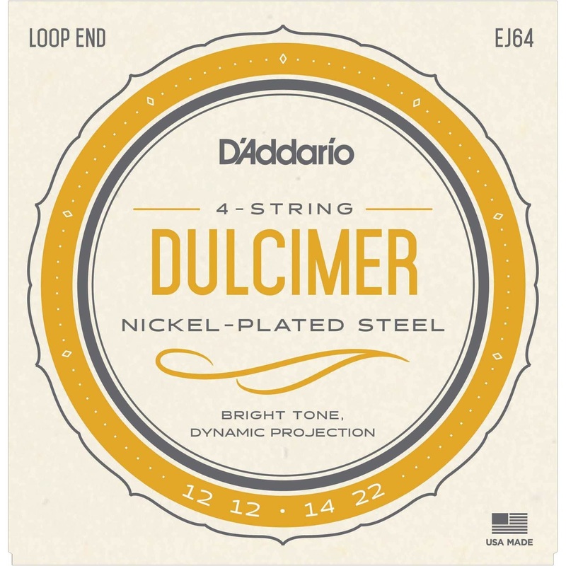 D'Addario EJ64 Nickel Wound Lap Dulcimer Strings
