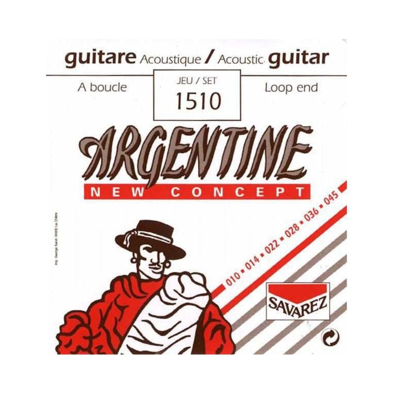 Savarez 1510 Argentine Loop-End Strings, Light Gauge