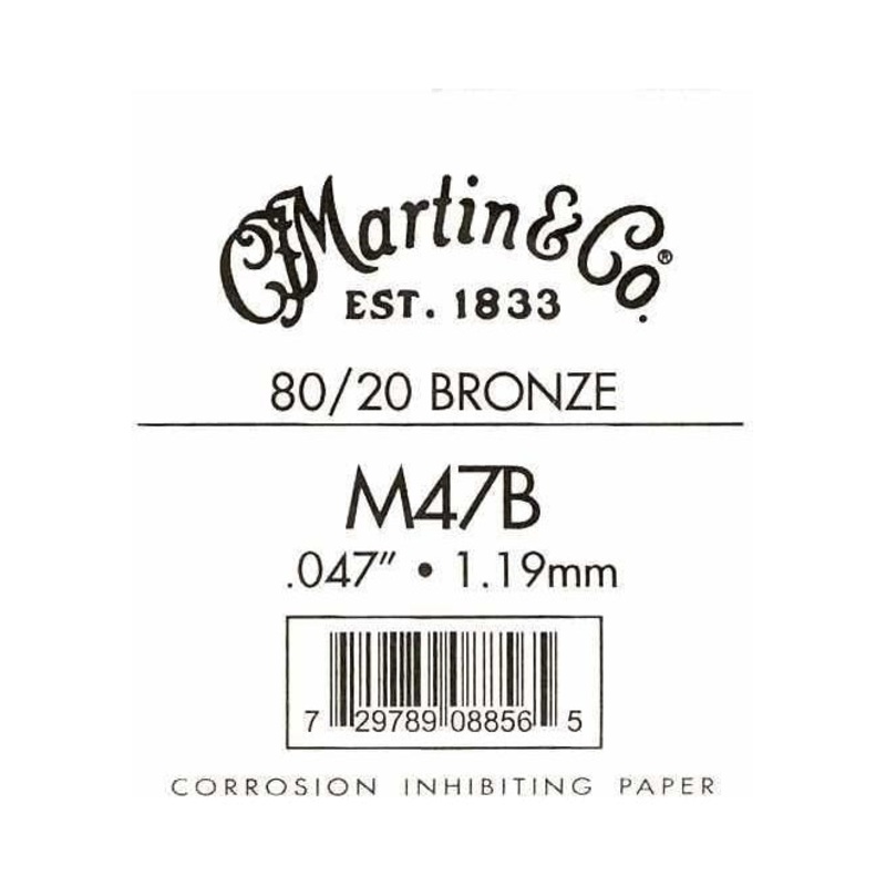 Martin Bronze Wound Ball End Single String .047