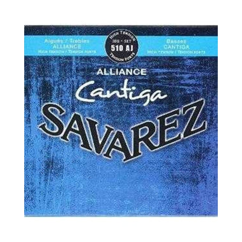 Savarez Alliance Cantiga Classical Guitar Strings, High Tension, Full Set