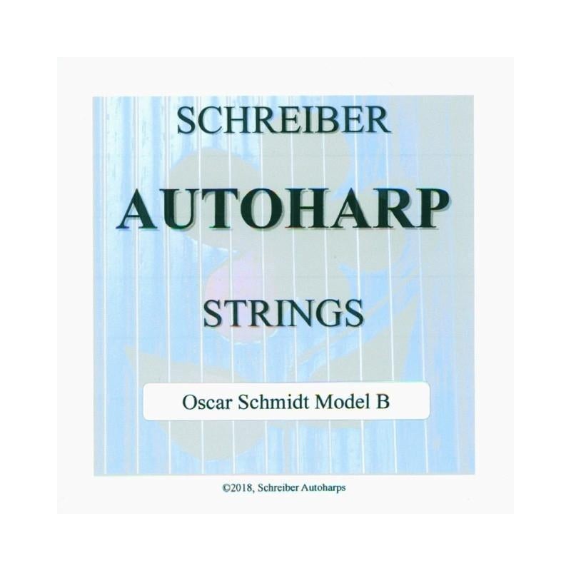 Schreiber Oscar Schmidt Model B Autoharp String Set
