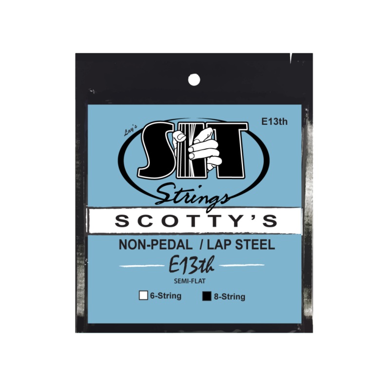 SIT Scotty's Lap Steel E13th Semi-Flat 8-String Set