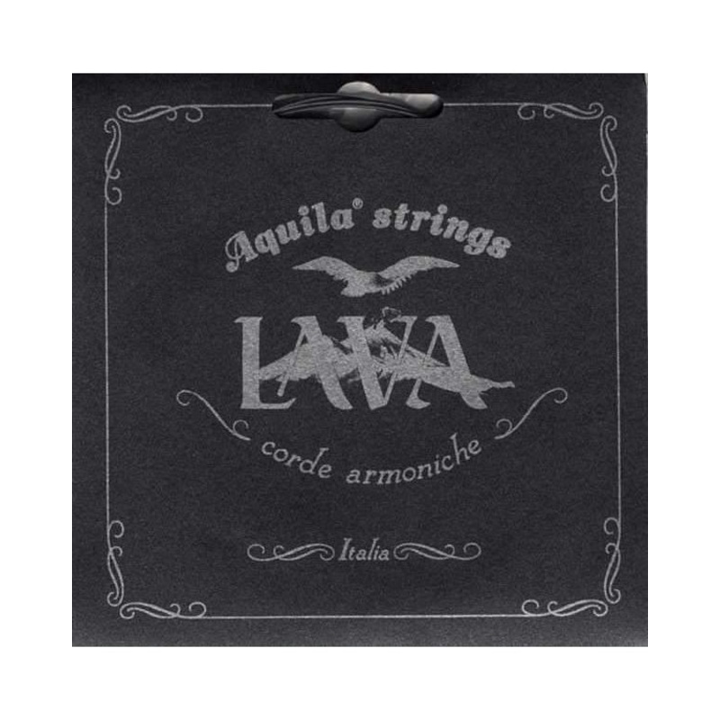 AQUILA 111U SOPRANO UKULELE STRING SET, LAVA SERIES (LOW G)