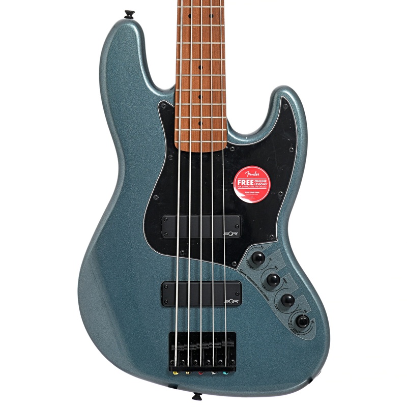 Squier Contemporary Active Jazz Bass HH V, Gunmetal Metallic
