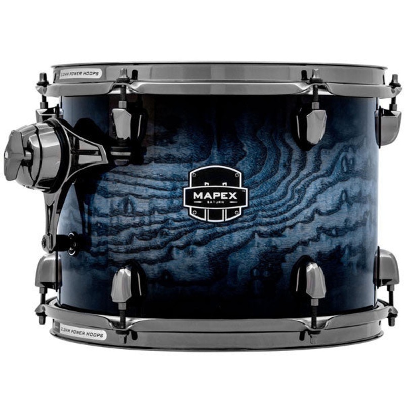 Mapex Saturn MH Exotic 12inch x 08inch Tom - Deep Water Ash Burl