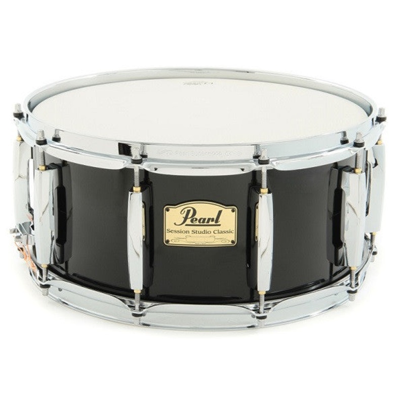 Pearl SSC-1455S/C103 14x5.5inch Session Studio Classic Snare Drum, Black