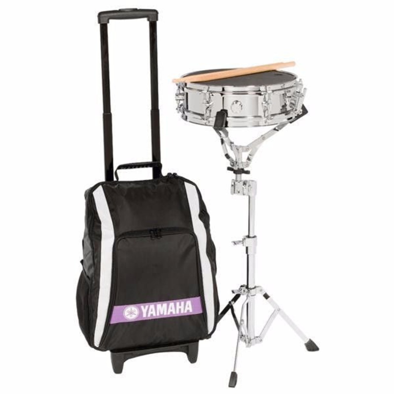 Yamaha Student Snare Drum w/ Rolling Cart Case