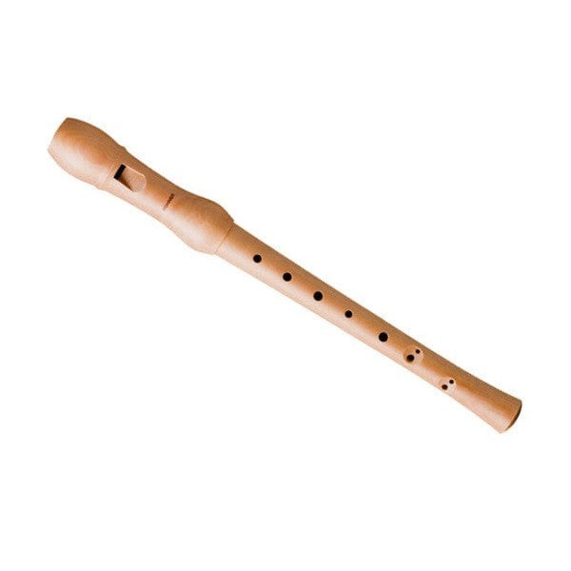Hohner Descant Recorder Wooden Baroque Key C Dark Finish B9560