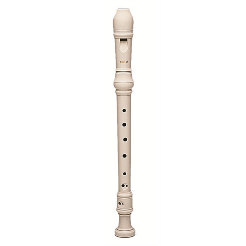 Yamaha YRS-23 Ivory 3-Piece Soprano Recorder