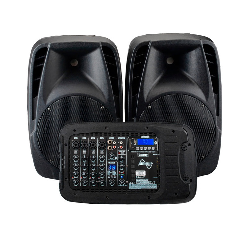 AH2500D Laney AH2500D Compact portable PA system, 2 x 500W, 2 x 10"