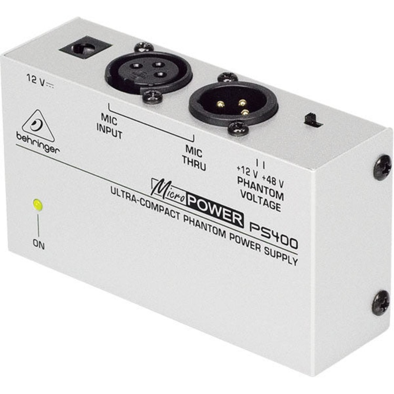 Behringer Micropower PS400 Ultra-Compact Phantom Power Supply