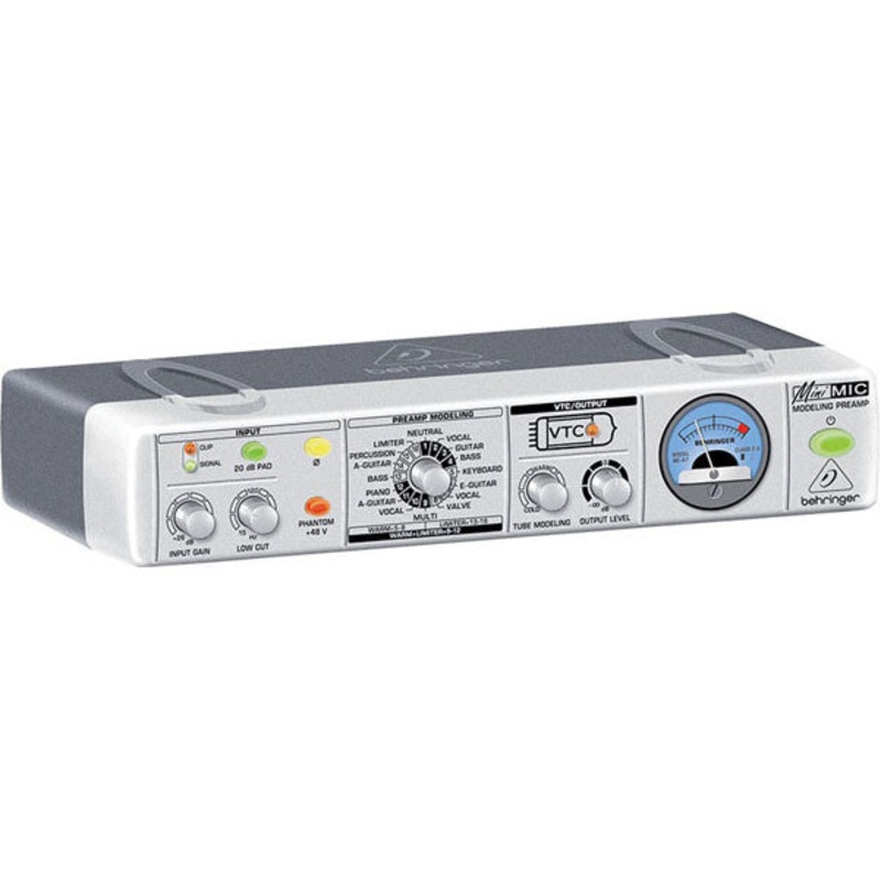 Behringer Minmic MIC800 Ultra-Compact Microphone Modeling Preamp