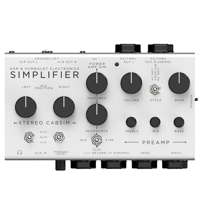 DSM & Humboldt Simplifier Classic Zero-watt Stereo Pedal