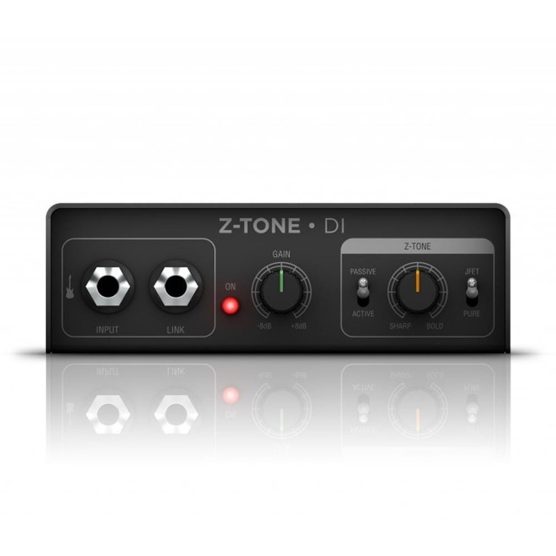 IK Multimedia Z-TONE DI Instrument Preamp and Active DI Box