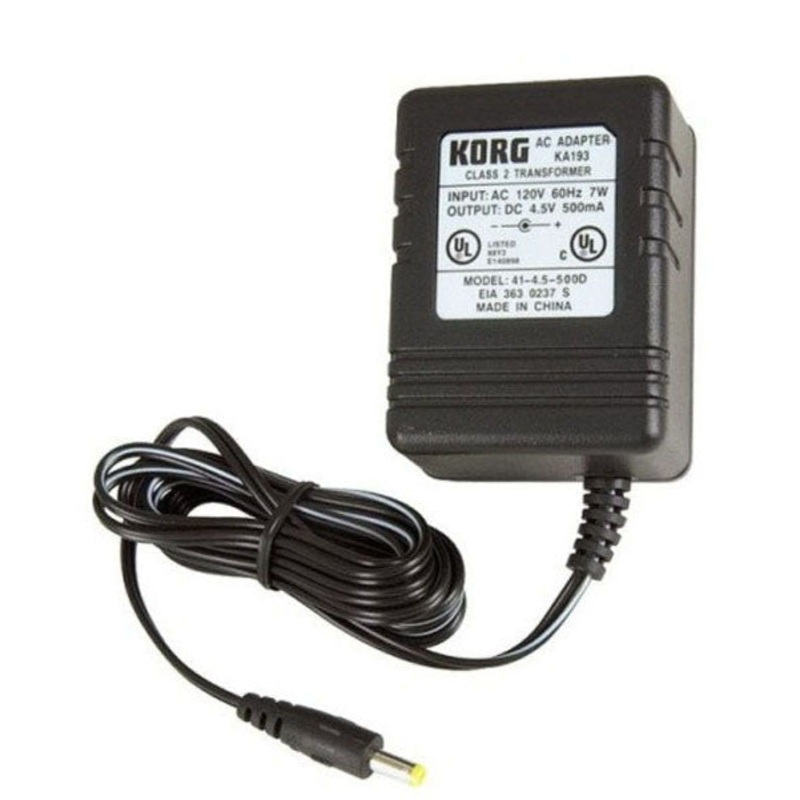 Korg KA193 4.5V Adapter for PX4, PX4B, and PXR4