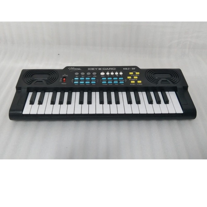 Henrix KBJ-37 37 Key Junior Keyboard with Microphone - Open Box B Stock