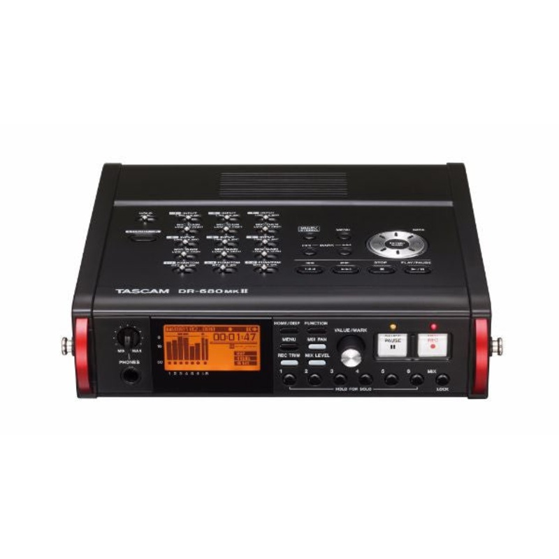 DR-680MKII Portable 8-Track Digital Field Recorder