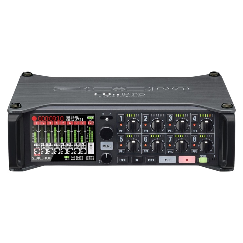 Zoom F-8N PRO with 32-Bit Float Recording