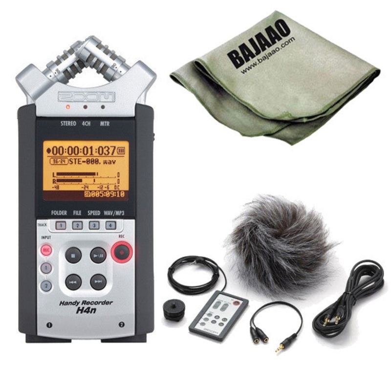 Zoom H4NSP Digital Multitrack Recorder Bundle