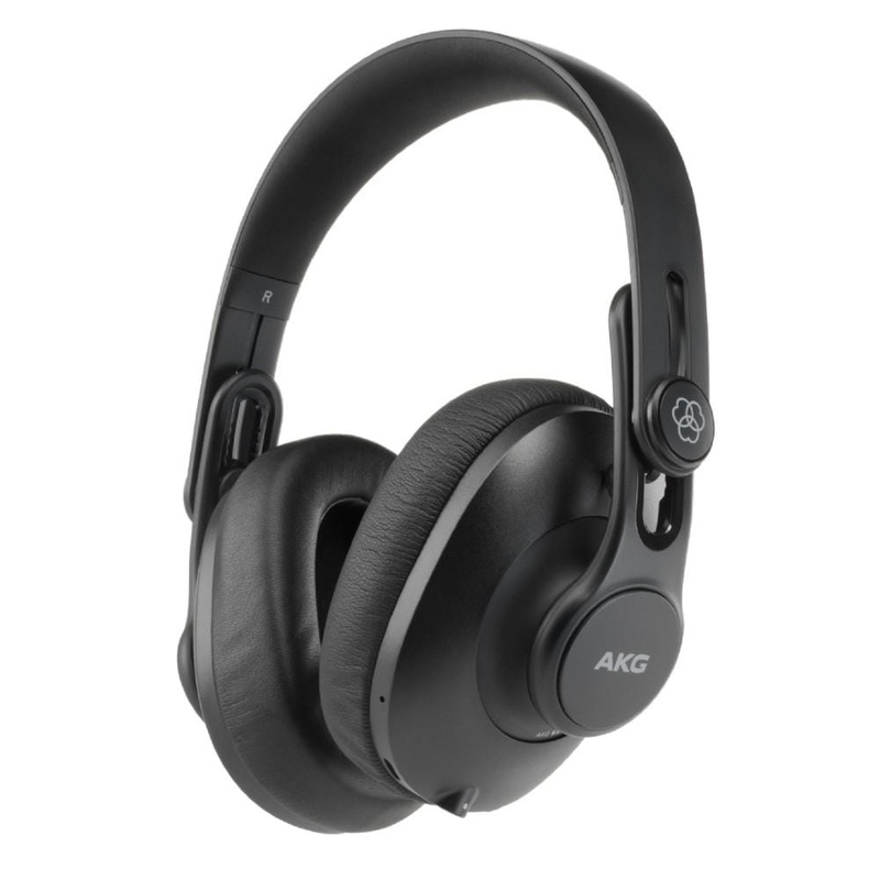 AKG K361-BT Over-Ear Closed-Back Foldable Studio Headphones with Bluetooth