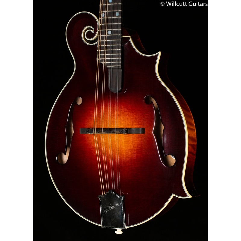 Gibson F-5G Mandolin Red Spruce Top Dark Burst (012)