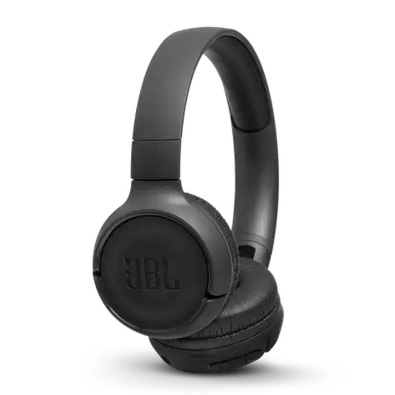 JBL Tune 500BT Powerful Bass Wireless On-Ear Headphones - Black