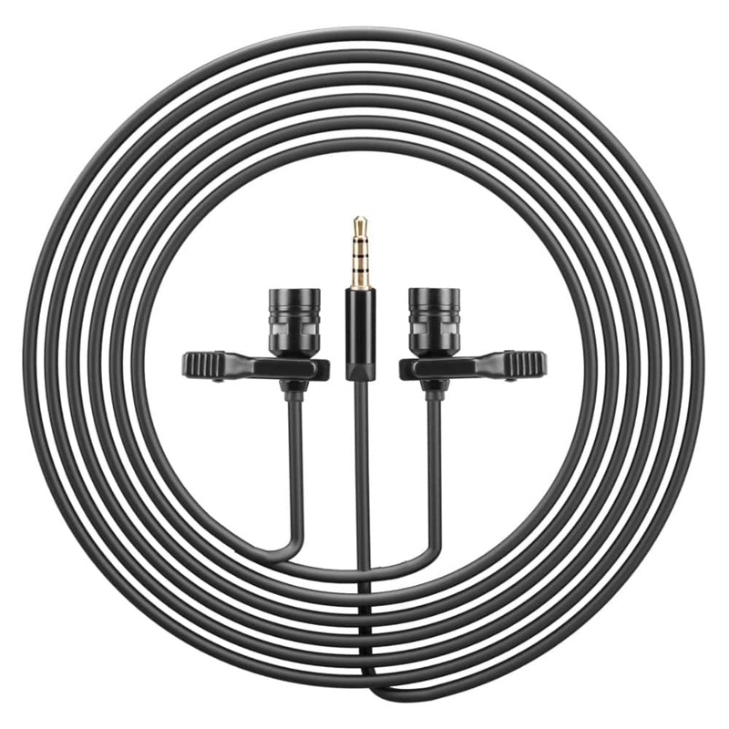 Audio Array AM-C35 Dual Head Lapel Microphone