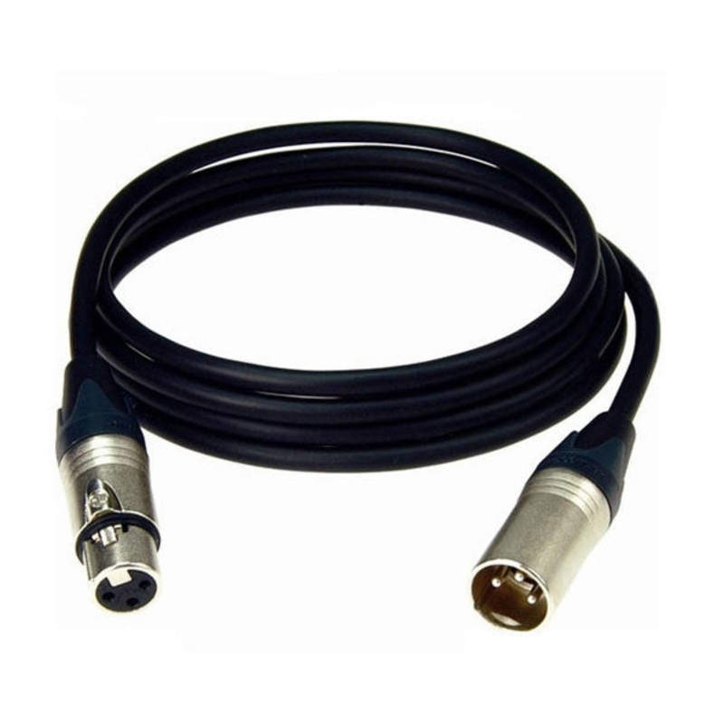 4 Meters Neutrik NC3MXX Male XLR-NC3FXX Female XLR Cable